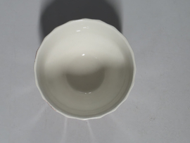 Engels rood Jachtservies Myott's Country Life suikerschaaltje (witte binnenkant)