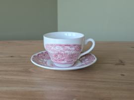 Engels rood Historical Ports Kop en schotel