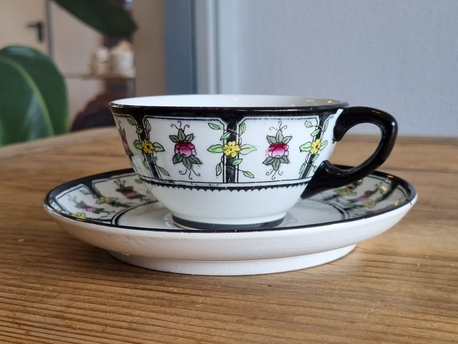 Petrus Regout Modest Kop en schotel