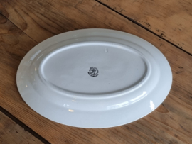 Delft blauw Societe Ceramique ovale schaal 32 cm