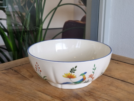Frans GIEN decor Oiseaux de Paradis rond Schaal 21 cm