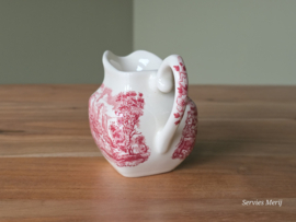 Engels rood English Ironstone Tableware EIT Schenkkannetje (kasteel)