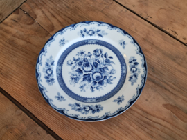 Vintage Blue Rose Ontbijtbordje 22 cm