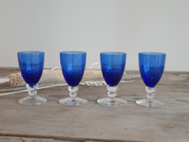 Max Verboeket Maastricht Carnaval K5 Set Borrelglaasjes Roemer blauw