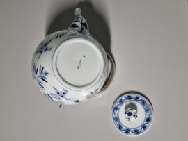 Zwiebelmuster Huttensteinach Chocoladeketel met zilveren greep