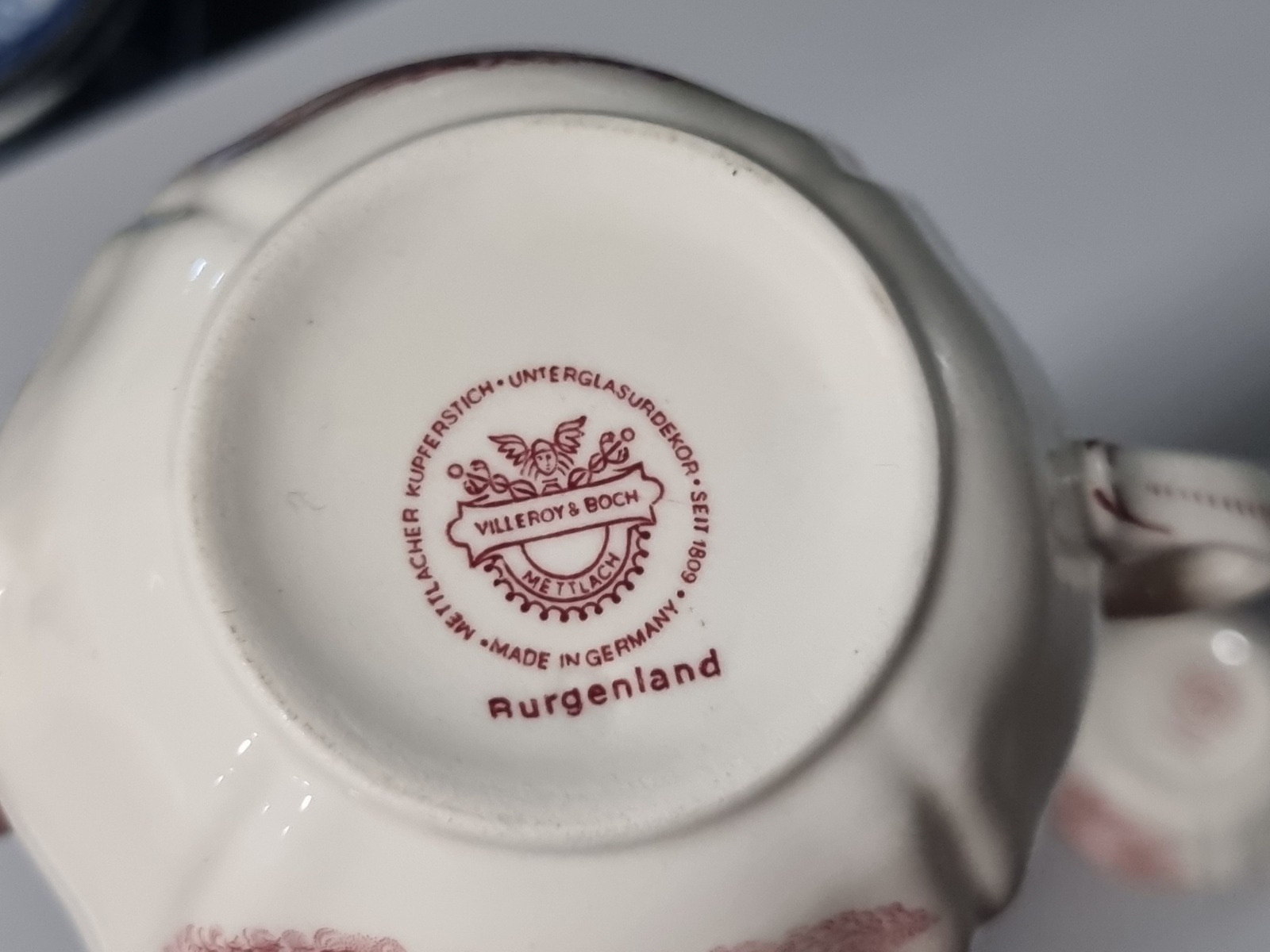 Burgenland rood Roomstelletje (kleinste model)