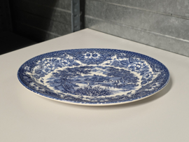 Engels blauw English Ironstone Tableware EIT ovale schaal 29 cm (brug)
