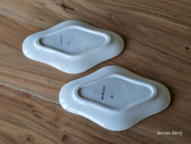 Meibloem Petrus Regout set 2x schaaltje 23 cm (rond model)