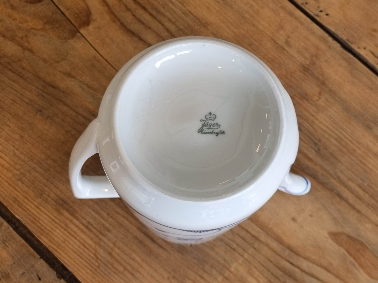 Duits Jäger Saks grote Koffiepot 19 cm zónder deksel