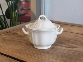 Wedgwood Queens Shape Suikerpot met oortjes (groot model)