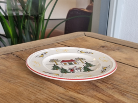 Wedgwood Windsor Christmas Kerstservies Bord 18,5 cm