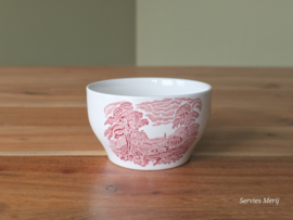 Engels rood Enoch Wedgwood Woodland kommetje 8 cm