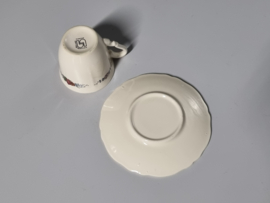 Frans Sarreguemines Obernai Espresso Kopje met schotel Ø 7 cm
