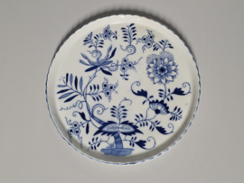 Zwiebelmuster Regout Bord met opstaand randje 20,5 cm