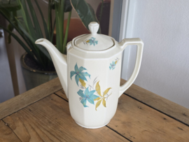 Mosa Maastricht koffiepot theepot groene bloem