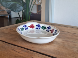 Boerenbont Boch hoge schaal met greepjes 31 cm