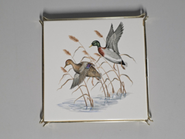Villeroy en Boch vintage Onderzetter afb. eend