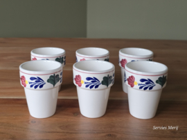 Boerenbont Boch 6x mini-bekertje mokje 0,10 cl in cadeauverpakking