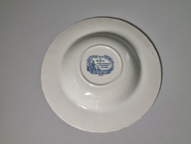 Engels blauw The Hunter by Myott diep bord 23 cm