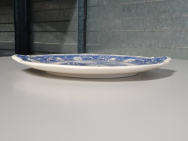 Villeroy en Boch Burgenland blauw Taartschaal Serveerschaal 28,5 cm