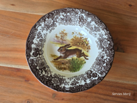 Engels Palissy Game Series diep bord 22,5 cm (afb. haas)