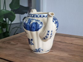 Peacock blauw Societe Ceramique Koffiepot zonder deksel (creme)