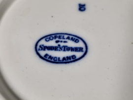 Engels Copeland Spode's Tower blauw Pot met deksel