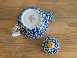 Societe Ceramique Schrijfnamendecor theepot