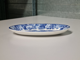 Engels blauw Woods Ware Serveerschaaltje 21,5 cm