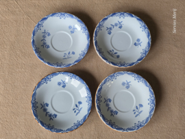 Rorstrand Ostindia East Indies set 4x Thee Kop en schotel 8 cm (Aardewerk)