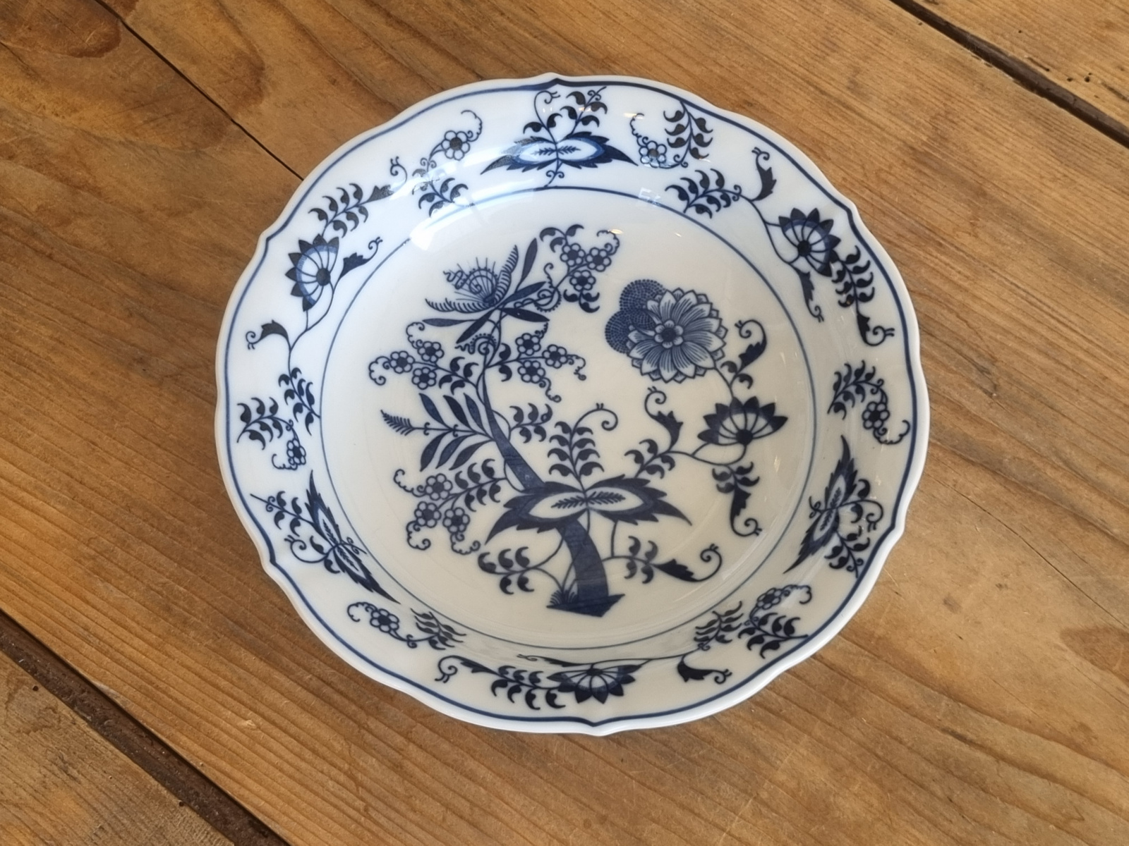 Blue Danube rond schaaltje 19 cm