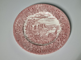 Engels rood Ironstone EIT Ltd England Dinerbord 22,5 cm