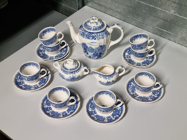 Villeroy en Boch Burgenland blauw Koffieservies 8-pers.