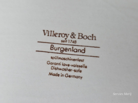 Villeroy en Boch Burgenland blauw schaaltje plateau 16 cm