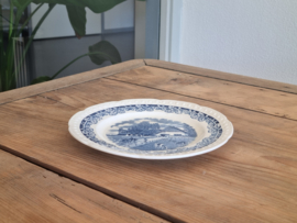 Boerenhoeve blauw Societe Ceramique Ontbijtbordje 20,5 cm