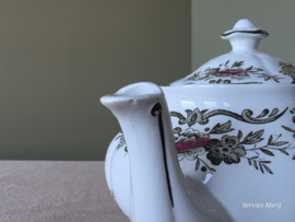 Engels Ridgway Windsor groen gekleurd Theepot
