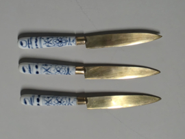 Zwiebelmuster onbekend merk set 3x Mes