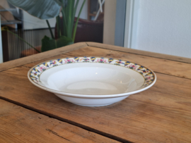 Societe Ceramique Vogeltjes diep bord 23,5 cm