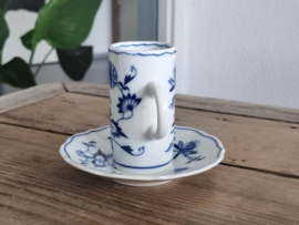 Blue Danube Flute Kopje en schotel