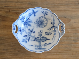 Zwiebelmuster onbekend merk Schaaltje met greepjes 12 cm