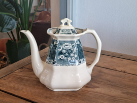 Victoria Groen Societe Ceramique Koffiepot