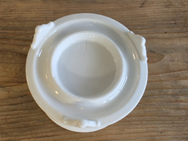 Petrus Regout wit theelicht (geen stempel, chipje)