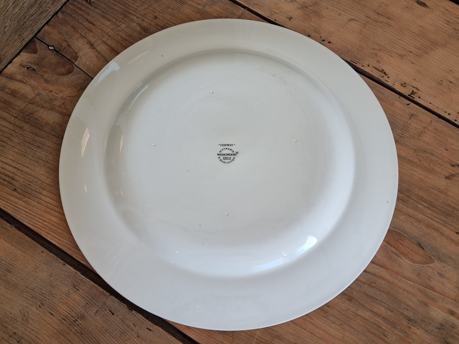 Wedgwood Conway Serveerbord Gebak Pannenkoekenbord 32,5 cm