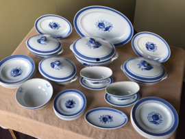 Royal Copenhagen Tranquebar Trankebar complete set 6 personen (met craquelee)