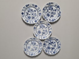 Zwiebelmuster Huttensteinach Set 5x Amusebordjes 12,5 cm