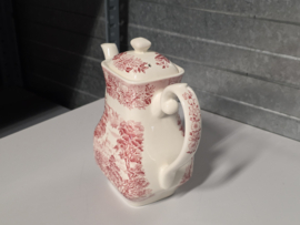 Engels rood English Ironstone Tableware EIT ontbijtservies 6 personen (kasteel)