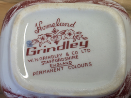 Engels rood Grindley Homeland roomstel