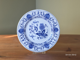 Engels blauw Churchill Zwiebelmuster ontbijtbord 21 cm
