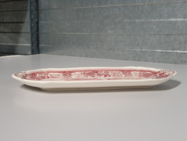 Villeroy en Boch Burgenland rood Serveerschaal (rechthoekig) 34 cm