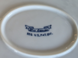 Blue Danube ovale schaal 40 cm